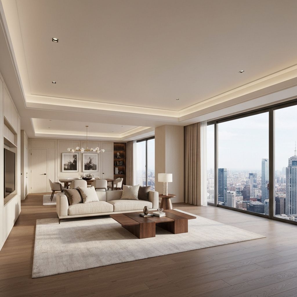 3D-визуализация дизайн-проекта интерьера квартиры