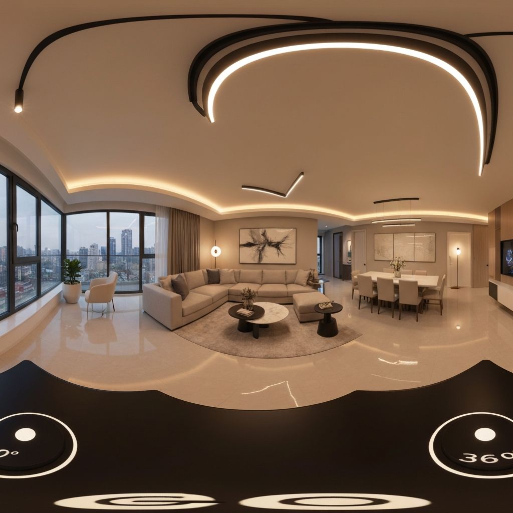 VR-визуализация интерьера в формате 360 градусов